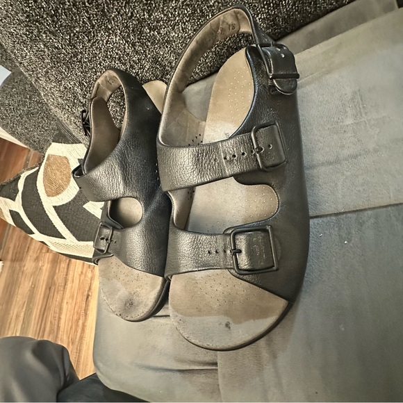 SAS TRIPAD COMFORT SANDALS, Black Pebble Leather, Made in USA, Women’s 10.5 - Picture 15 of 15